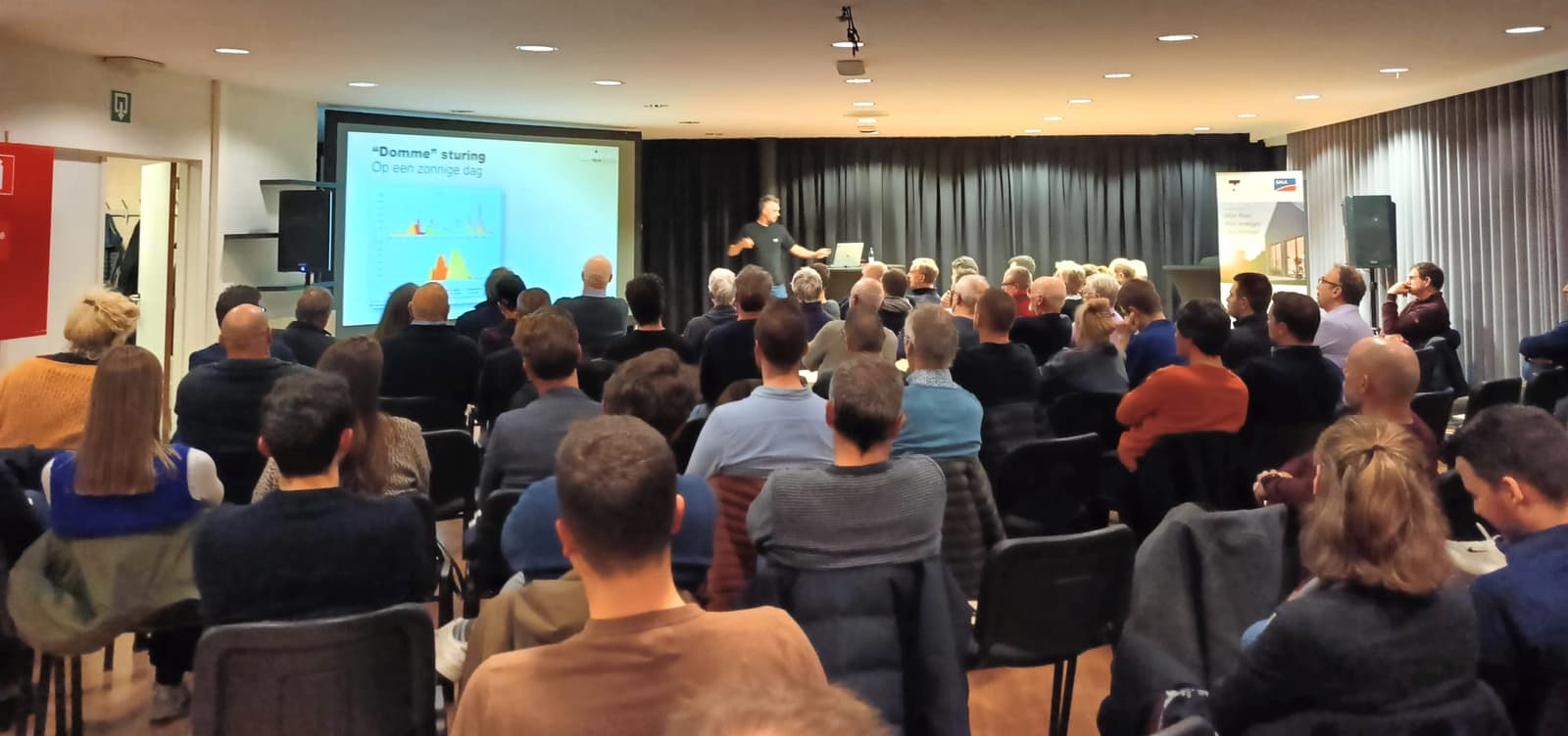 Deelnemers op een Energiecafé